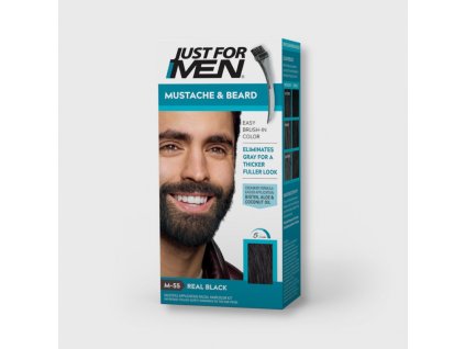 JUST for MEN beard tinting gel black