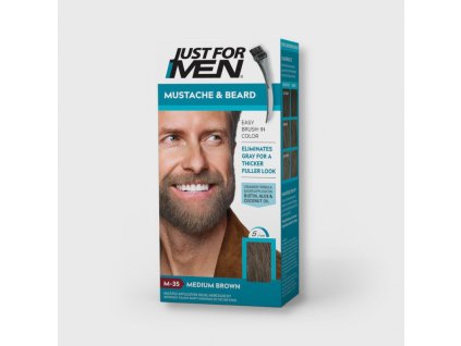 JUST for MEN Bartfärbegel mittelbraun