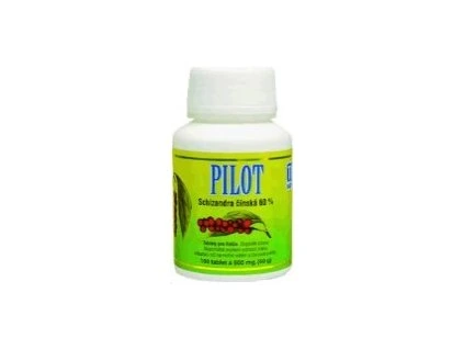 PILOT - schizandra čínská - 100 tablet