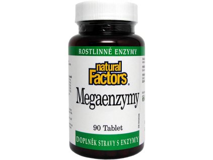 Natural Factors MEGAENZYMY 90 tablet