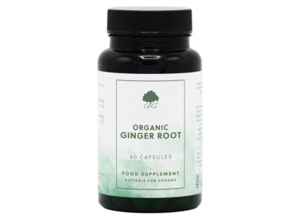 G&G Vitamins - ORGANIC GINGER ROOT - 60 capsules - DMS 2/25
