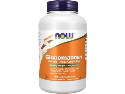 NOW Foods Glucomannan from Konjac Root, 575mg