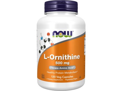 NOW Foods L Ornithine, 500mg