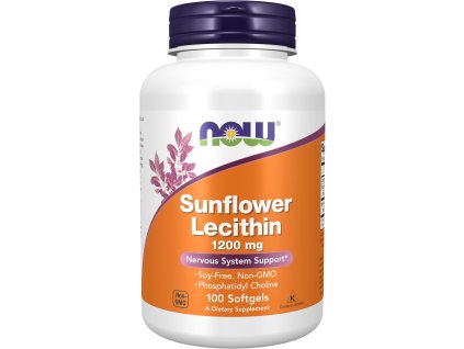 NOW Foods Sunflower Lecithin, 1200mg