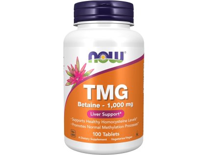 NOW Foods TMG (Trimethylglycine), 1000mg