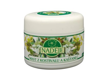 nadeje mast z kostivalu a kastanu 50 ml