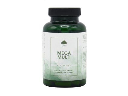 G&G Vitamins - Mega Multi – Multivitamín - 90 kapslí - DMS 4/26