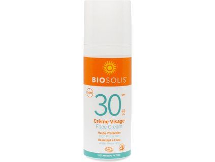 biosolis sunscreen face spf 30 50 ml