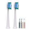 Brosse de rechange extra douce pour SONISSIMO® NEO, blanche - 2 pièces.