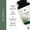 Vitamine G&G - VITAMINA D3, ZINC și VITAMINA C - 90 capsule