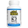 Natural Factors Vitamina K2 100mcg 60cps