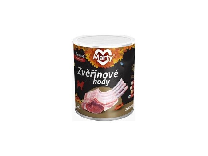 konzerva marty deluxe zverinove hody 800 g