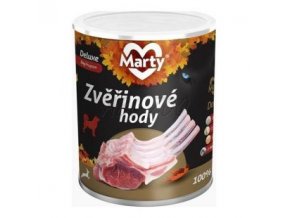 konzerva marty deluxe zverinove hody 800 g