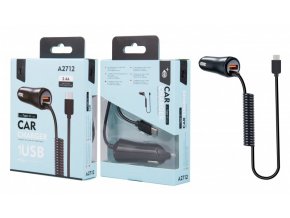 2421 nabijecka do auta plus a2712 1xusb 2 4a a pevnym datovym kabel