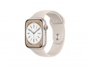 Apple Watch Series 8 45mm - Starlight -rozbaleno -nové