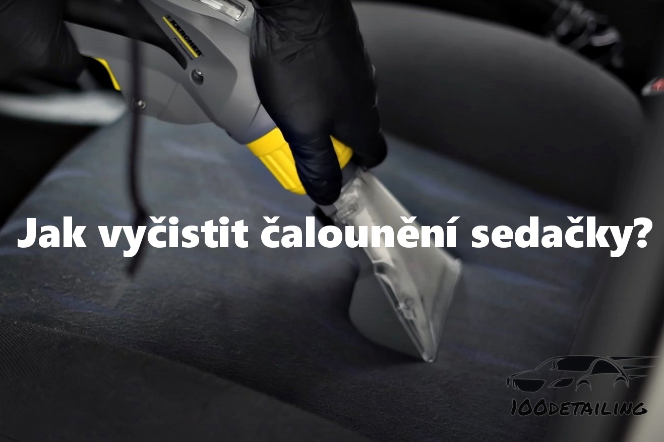 Jak vyčistit čalounění sedačky?