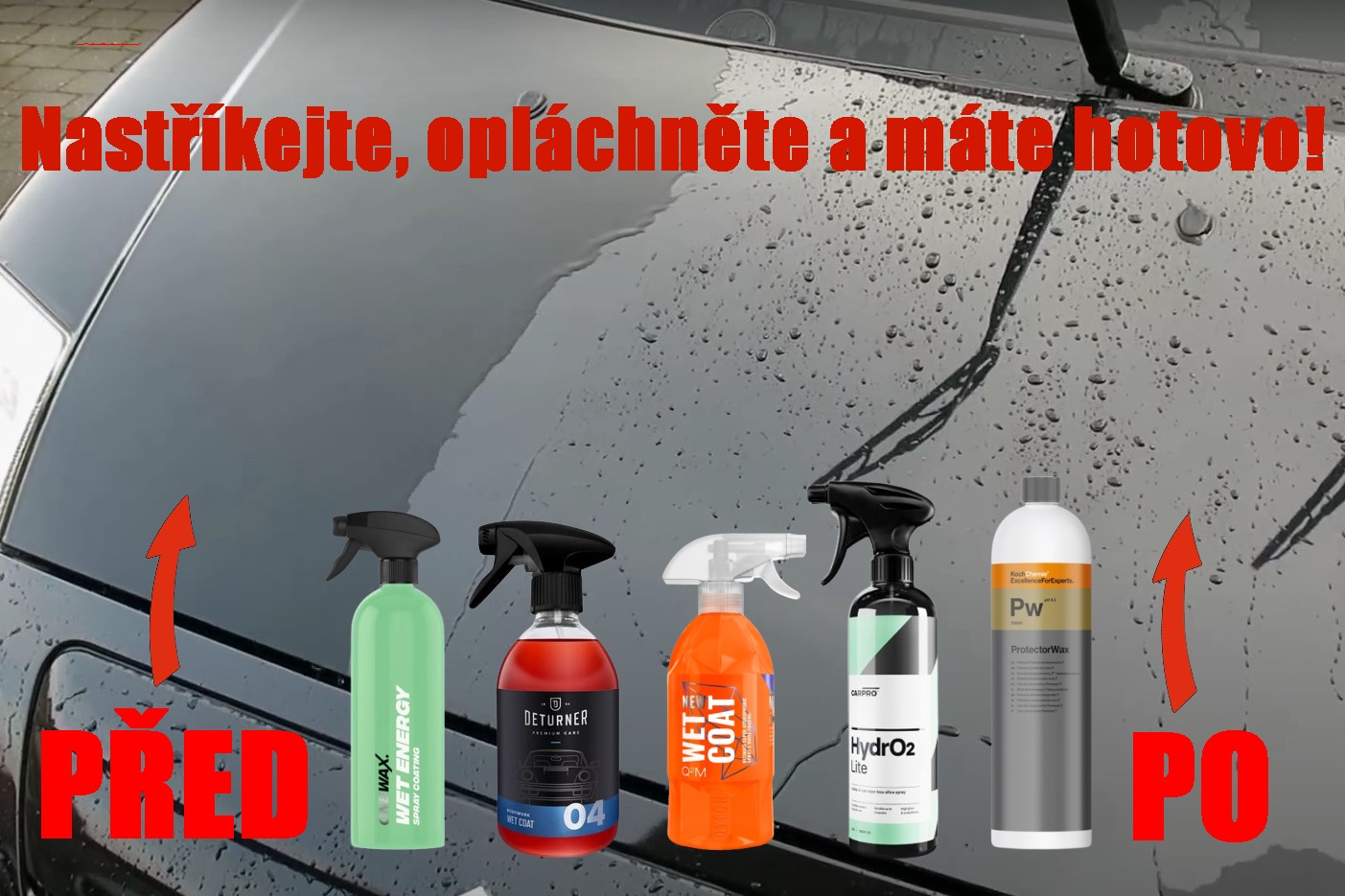 Ochrana laku bez práce? Není to sen! Nastříkat a splachnout