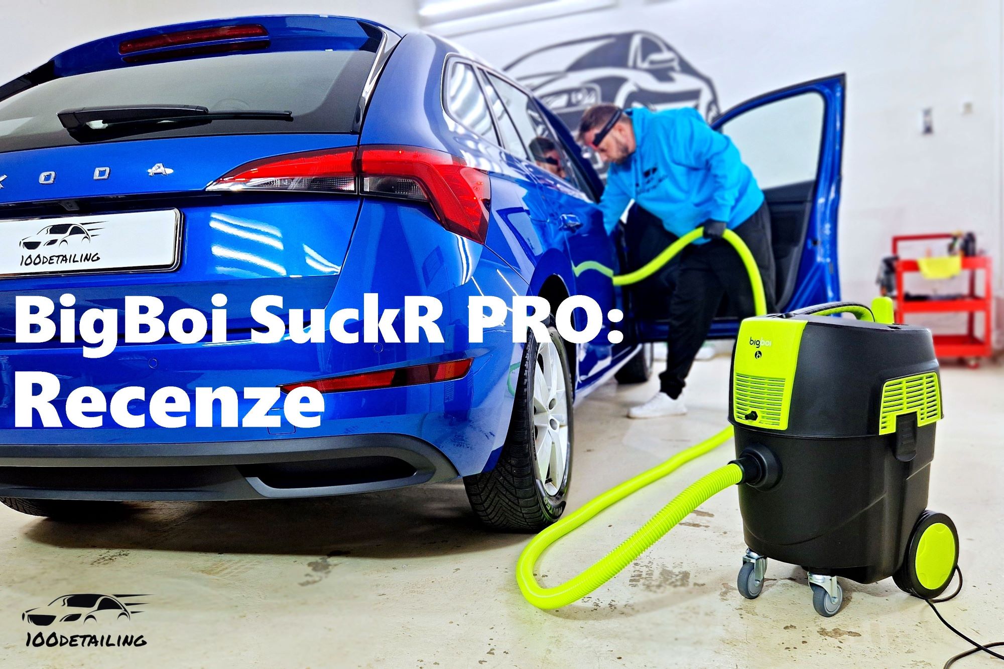 BigBoi SuckR PRO – Nejlepší vysavač na čištění interiéru auta