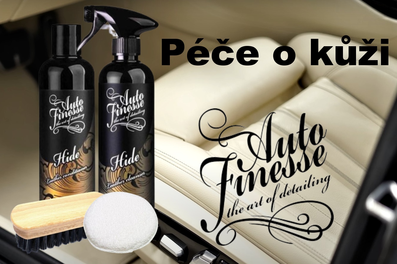 Auto Finesse velká sada na čištění a vyživení kůže