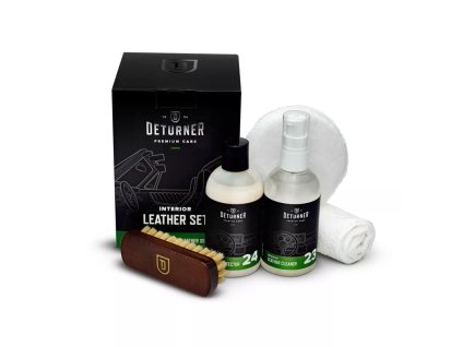 Deturner Leather Set Sada na čištění a údržbu kůže