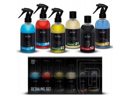 deturner detailing set 6x250ml zestaw detailingowy