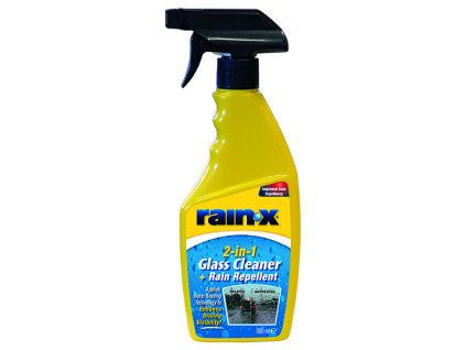 Čistič oken s tekutými stěrači Rain X 2 IN 1 Glass Cleaner + Rain Repellent (500 ml)