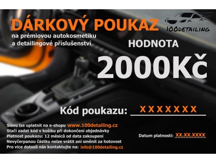 DARKOVY POUKAZ 2000