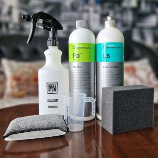 Sada na čištění a ošetření kůže Koch Chemie Dopřej kůži ten luxusní pocit čistoty – v autě i doma. Profesionální sada Koch...