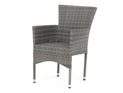 Záhradná stolička AZC-S2118 GREY (Farba Šedá)