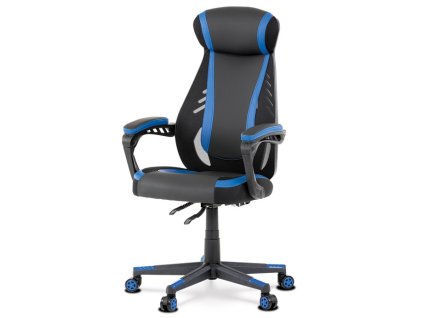 Kancelárska stolička KA-Y213 BLUE (Farba Čierna)