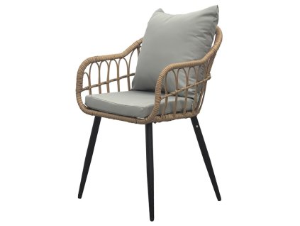 Záhradné kreslo AZ-F1406 NAT (Farba Béžová)