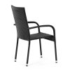 Záhradná stolička AZC-S2113 BK (Farba Čierna)