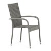 Záhradná stolička AZC-S2114 GREY (Farba Šedá)