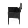 Záhradná stolička AZC-S2117 BK (Farba Čierna)