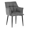 Jedálenské kreslo DCH-J2139 GREY2 (Farba Šedá)
