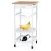 Servírovací stolík  DR-044 (Farba Biela)
