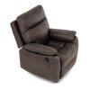 Elektricky polohovateľné kreslo TV-4094 (Farba Hnedá)