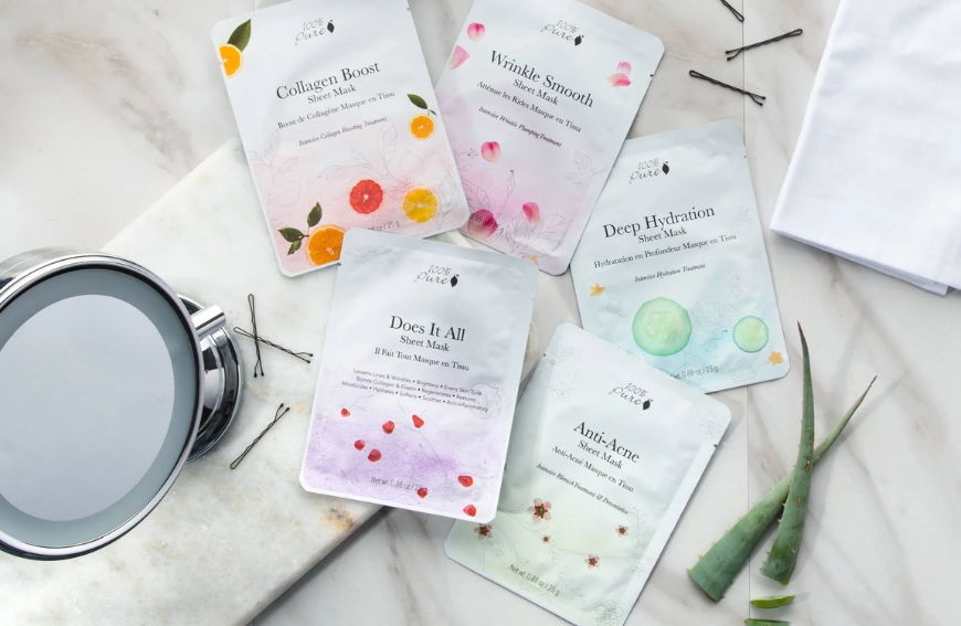 Přírodní "korejské" pleťové masky