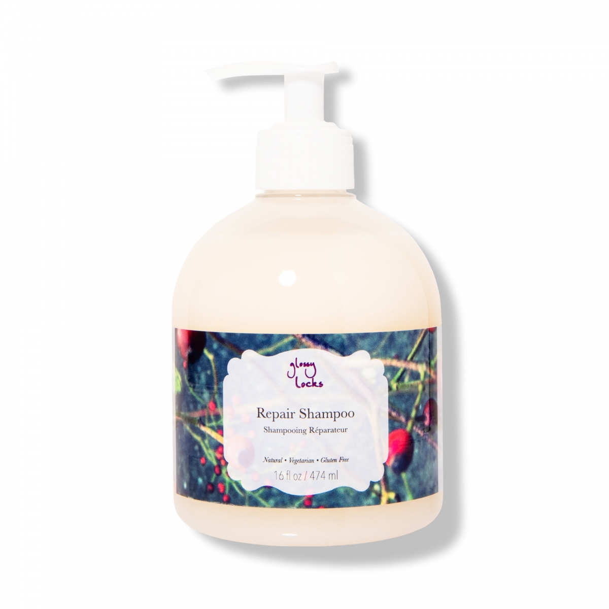 100% Pure Šampon pro okamžitou regeneraci Glossy Locks 474 ml