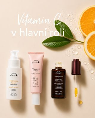✨ Největší chyba v péči o pleť? Vynechávat vitamin C! Pokud toužíte po sjednoceném tónu pleti, větším jasu a pevnější...