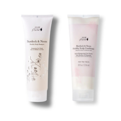 Set pre zdravú pokožku hlavy lopúch a neem 236ml