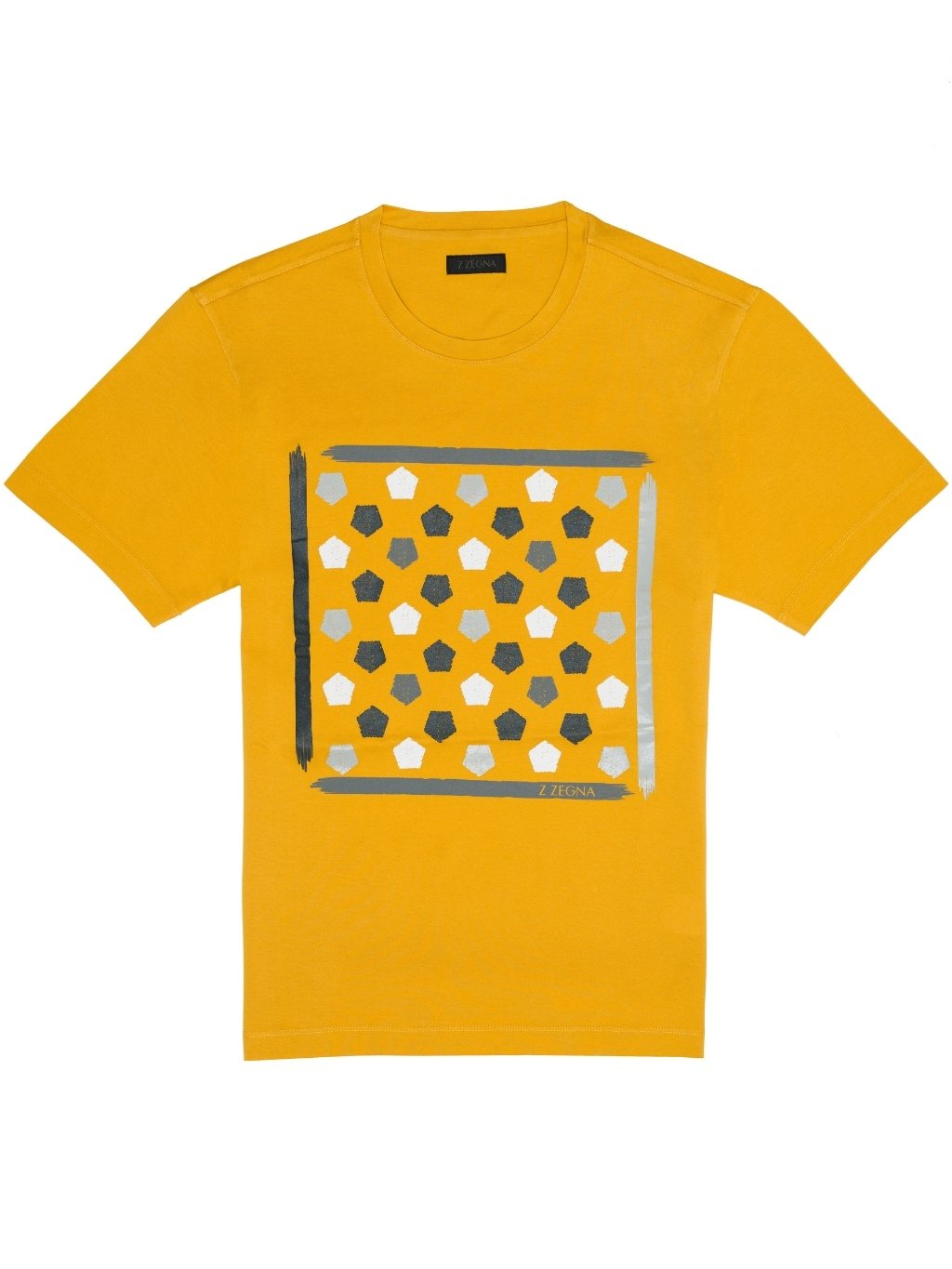 Z Zegna pánske tričko žlté (1)