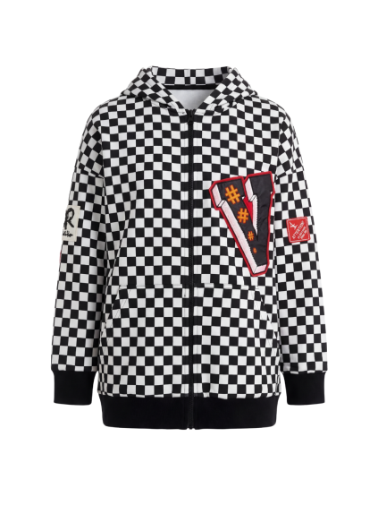 vdr chessboard oversize mikinafdv
