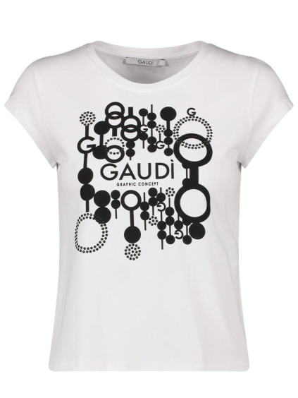 gaudi graphic white tricko (1)