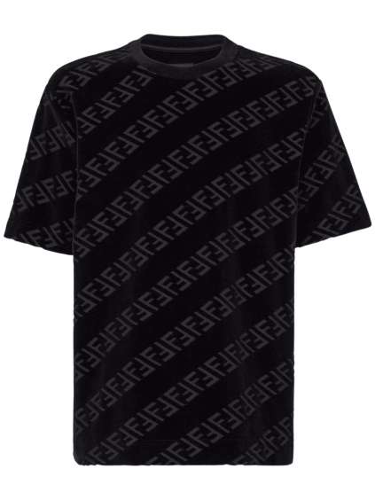 fendi diagonal black tricko 2 (1)