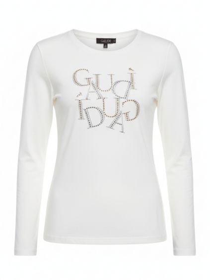 13714 2 gaudi logo white tricko