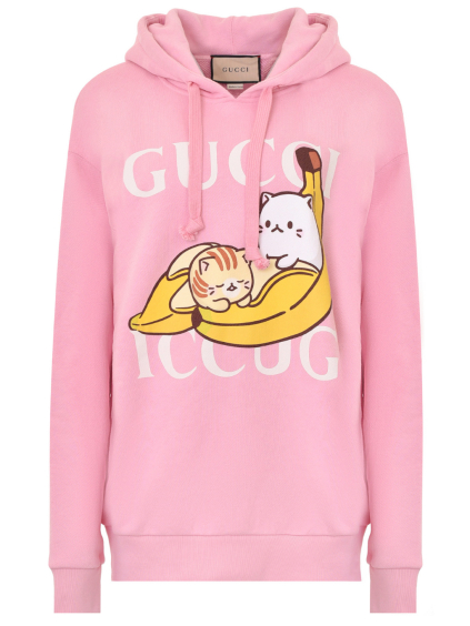 gucci bananya pink mikina (1)