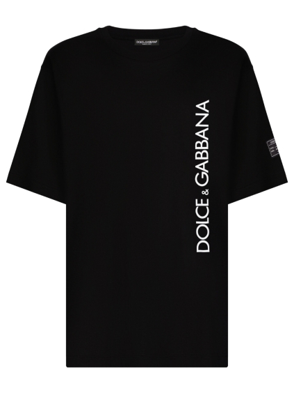 dolce gabbana logo black tricko 23 (1)