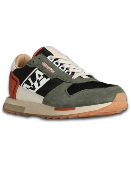 napapijri virtus green black tenisky (1)