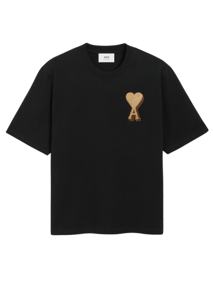 ami paris 3d coeur black tricko (1)